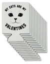 My Cats are my Valentines Can / Bottle Insulator Coolers by TooLoud-TooLoud-12-Davson Sales