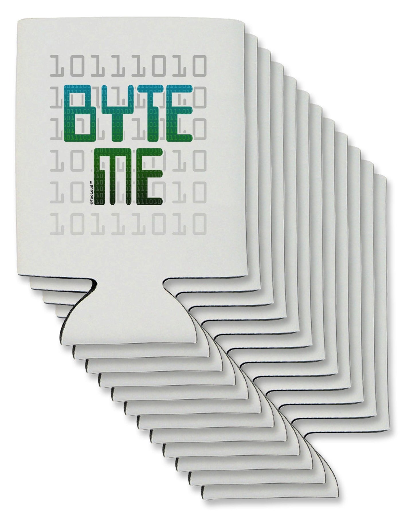 Byte Me Can / Bottle Insulator Coolers-Can Coolie-TooLoud-12-Davson Sales