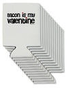 Bacon is My Valentine Can / Bottle Insulator Coolers by TooLoud-Can Coolie-TooLoud-12-Davson Sales