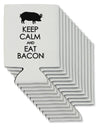 Keep Calm and Eat Bacon Can / Bottle Insulator Coolers by TooLoud-Can Coolie-TooLoud-12-Davson Sales