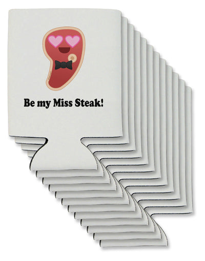 Be My Miss Steak - Romantic Can / Bottle Insulator Coolers by TooLoud-Can Coolie-TooLoud-12-Davson Sales