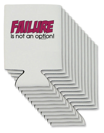 Failure Is Not An Option Can / Bottle Insulator Coolers by TooLoud-Can Coolie-TooLoud-12-Davson Sales