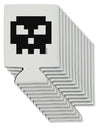 Retro 8-Bit Skull Can / Bottle Insulator Coolers-Can Coolie-TooLoud-12-Davson Sales