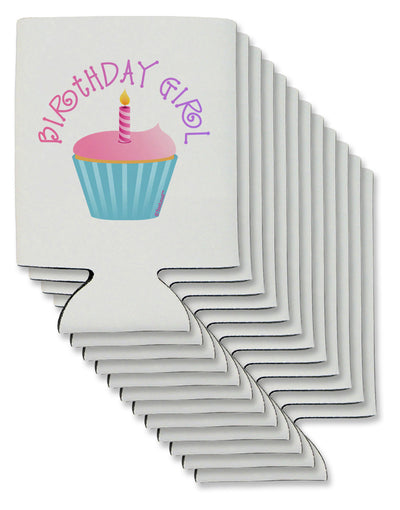 Birthday Girl - Candle Cupcake Can / Bottle Insulator Coolers by TooLoud-Can Coolie-TooLoud-12-Davson Sales