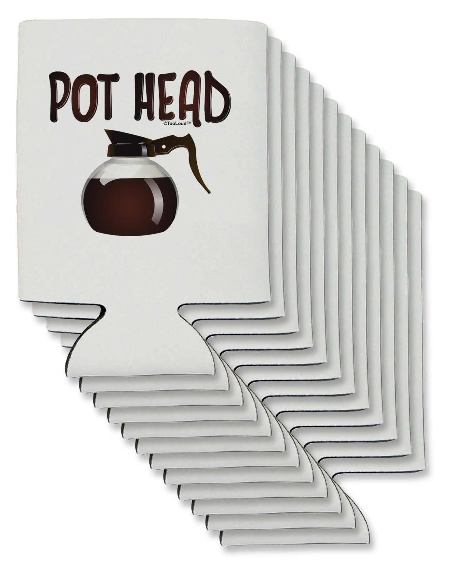 Pot Head - Coffee Can / Bottle Insulator Coolers-Can Coolie-TooLoud-12-Davson Sales
