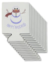 Snowman - Happy Holidays Can / Bottle Insulator Coolers-Can Coolie-TooLoud-12-Davson Sales