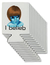 Extraterrestial - I Belieb Can / Bottle Insulator Coolers by TooLoud-Can Coolie-TooLoud-12-Davson Sales