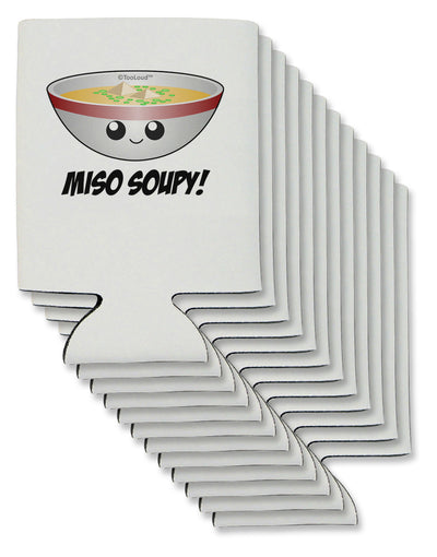 Miso Soupy - Cute Miso Soup Bowl Can / Bottle Insulator Coolers by TooLoud-Can Coolie-TooLoud-12-Davson Sales