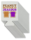 Peanut Butter and Jealous Can / Bottle Insulator Coolers by TooLoud-Can Coolie-TooLoud-12-Davson Sales