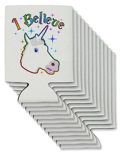 I Believe in Unicorns Can / Bottle Insulator Coolers-Can Coolie-TooLoud-12 Pieces-Davson Sales