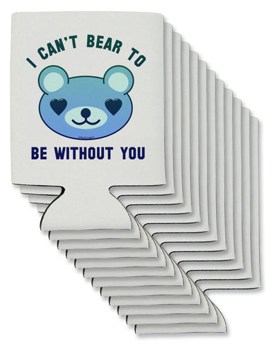 I Can't Bear to be Without You Blue Can / Bottle Insulator Coolers by TooLoud-Can Coolie-TooLoud-12-Davson Sales