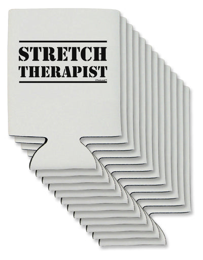 Stretch Therapist Text Can / Bottle Insulator Coolers by TooLoud-TooLoud-12-Davson Sales