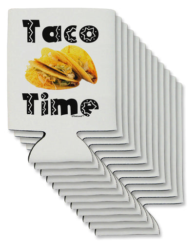 Taco Time - Mexican Food Design Can / Bottle Insulator Coolers by TooLoud-Can Coolie-TooLoud-12-Davson Sales