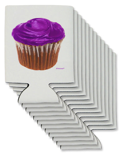 Giant Bright Purple Cupcake Can / Bottle Insulator Coolers by TooLoud-Can Coolie-TooLoud-12-Davson Sales