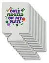 Only Veggies On My Plate Can / Bottle Insulator Coolers-Can Coolie-TooLoud-12-Davson Sales