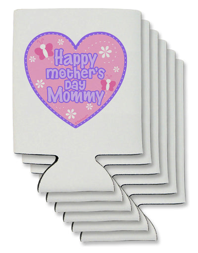 Happy Mother's Day Mommy - Pink Can / Bottle Insulator Coolers by TooLoud