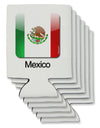 Mexican Flag App Icon - Text Can / Bottle Insulator Coolers by TooLoud-Can Coolie-TooLoud-6-Davson Sales