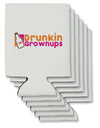 Drunken Grown ups Funny Drinking Can / Bottle Insulator Coolers by TooLoud-Can Coolie-TooLoud-6-Davson Sales