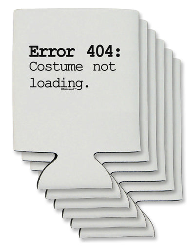 Error 404 Costume Can / Bottle Insulator Coolers-Can Coolie-TooLoud-6 Pieces-Davson Sales