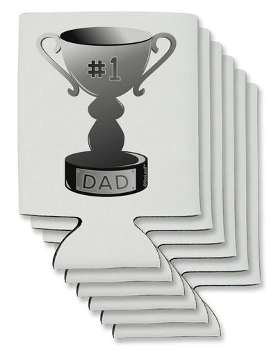 Number One Dad Trophy - Grayscale Can / Bottle Insulator Coolers-Can Coolie-TooLoud-6-Davson Sales