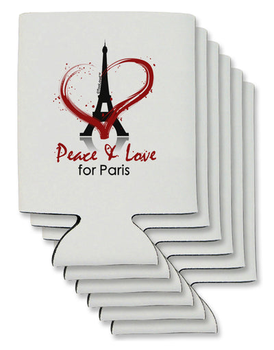 Peace & Love For Paris Can / Bottle Insulator Coolers-Can Coolie-TooLoud-6-Davson Sales