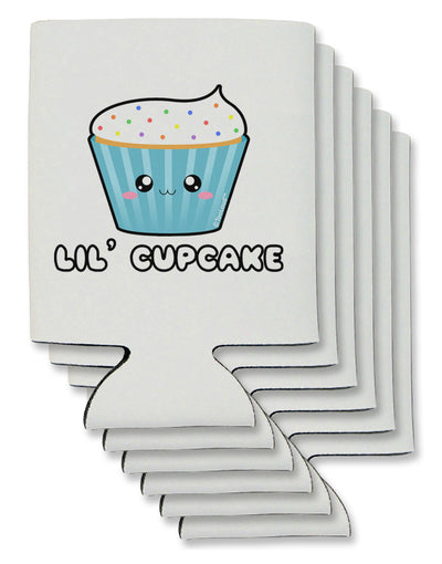 Cute Cupcake with Sprinkles - Lil Cupcake Can / Bottle Insulator Coolers by TooLoud-Can Coolie-TooLoud-6-Davson Sales