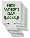 First Father's Day 2015 Can / Bottle Insulator Coolers-Can Coolie-TooLoud-6 Pieces-Davson Sales