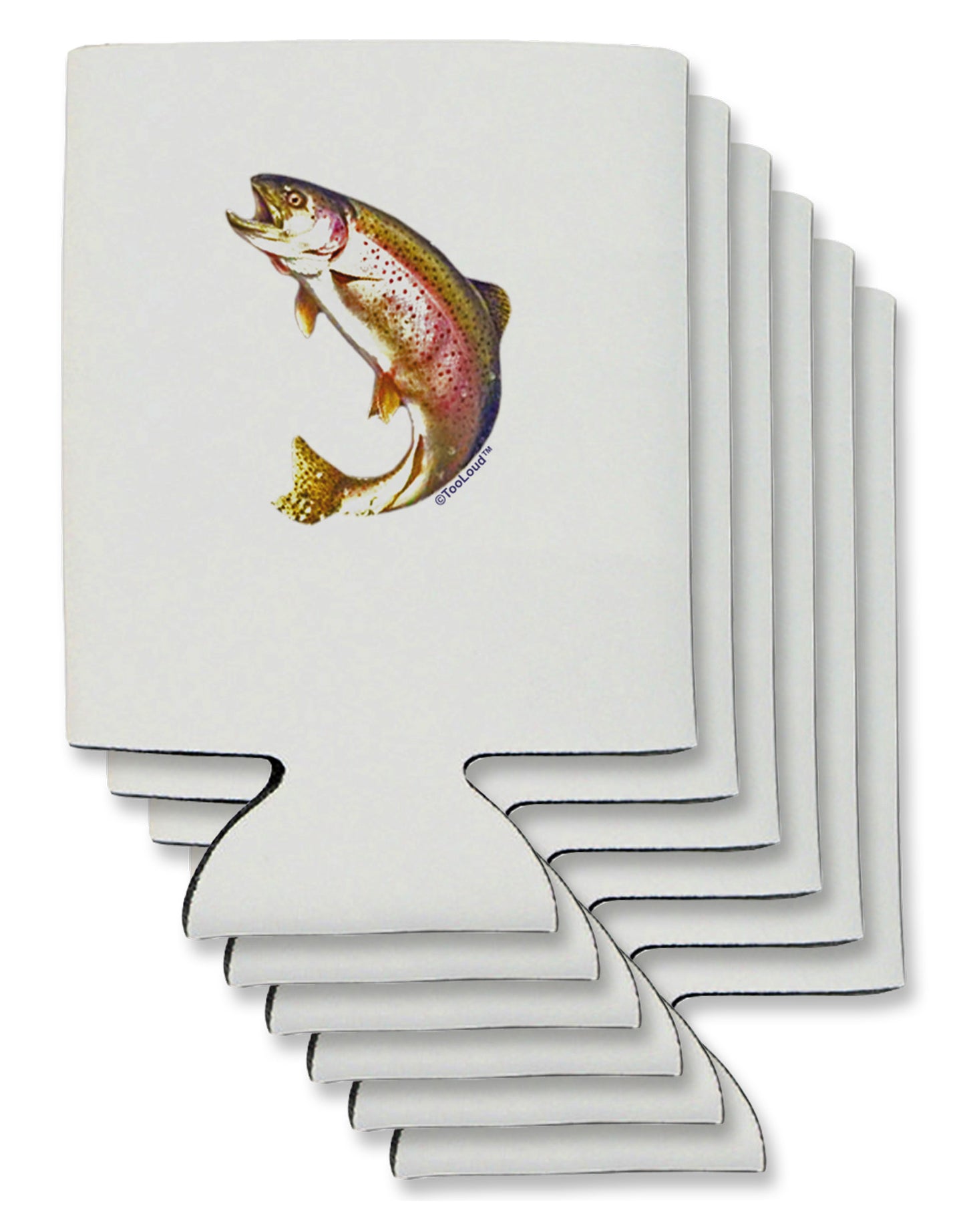 Rainbow Trout Can / Bottle Insulator Coolers-Can Coolie-TooLoud-6-Davson Sales