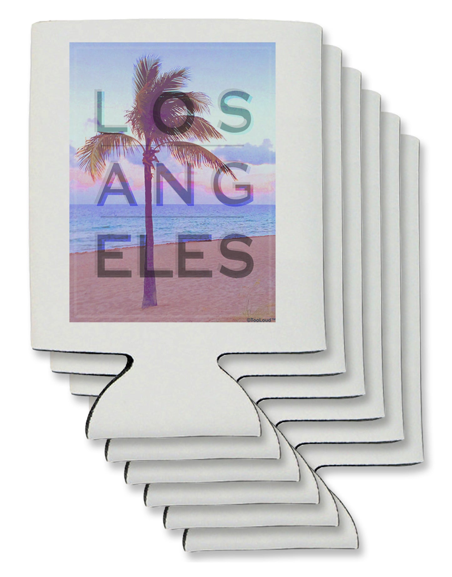 Los Angeles Beach Filter Can / Bottle Insulator Coolers-Can Coolie-TooLoud-6-Davson Sales