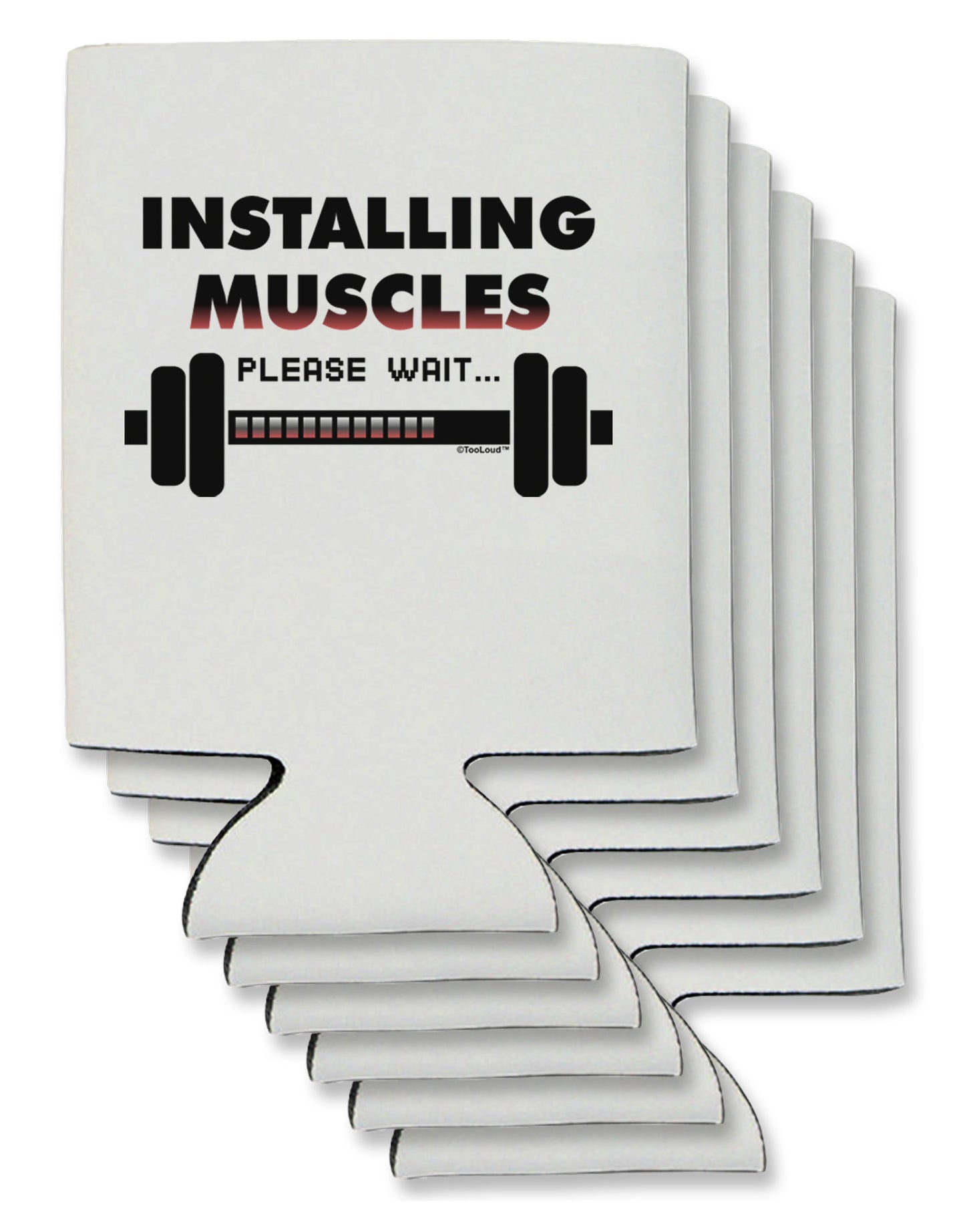 Installing Muscles Can / Bottle Insulator Coolers-Can Coolie-TooLoud-6-Davson Sales