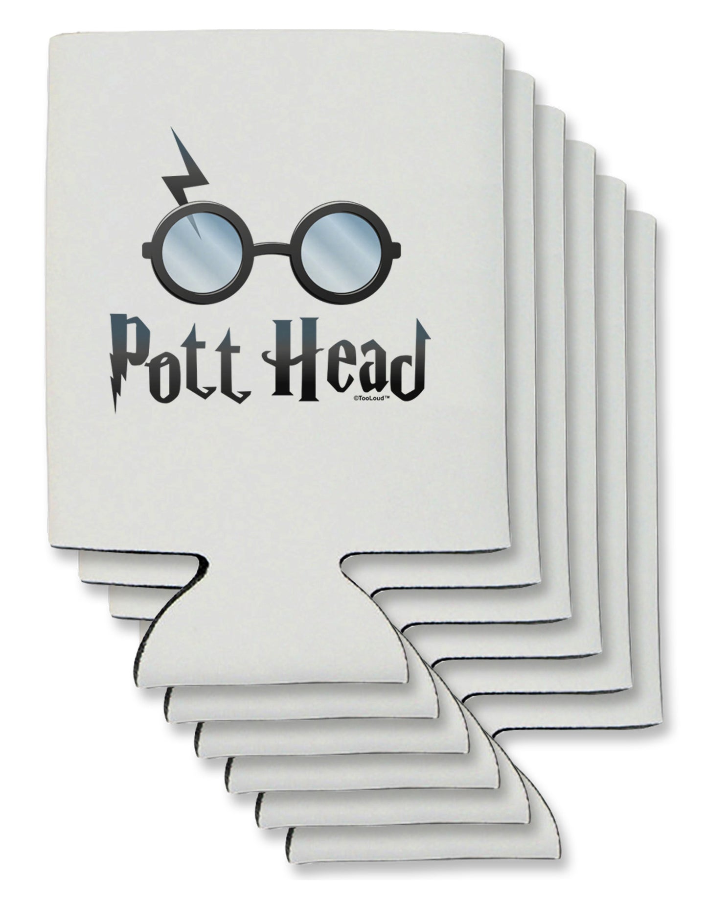 Pott Head Magic Glasses Can / Bottle Insulator Coolers-Can Coolie-TooLoud-6-Davson Sales