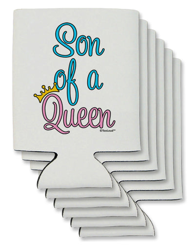 Son of a Queen - Matching Mom and Son Design Can / Bottle Insulator Coolers by TooLoud-Can Coolie-TooLoud-6-Davson Sales