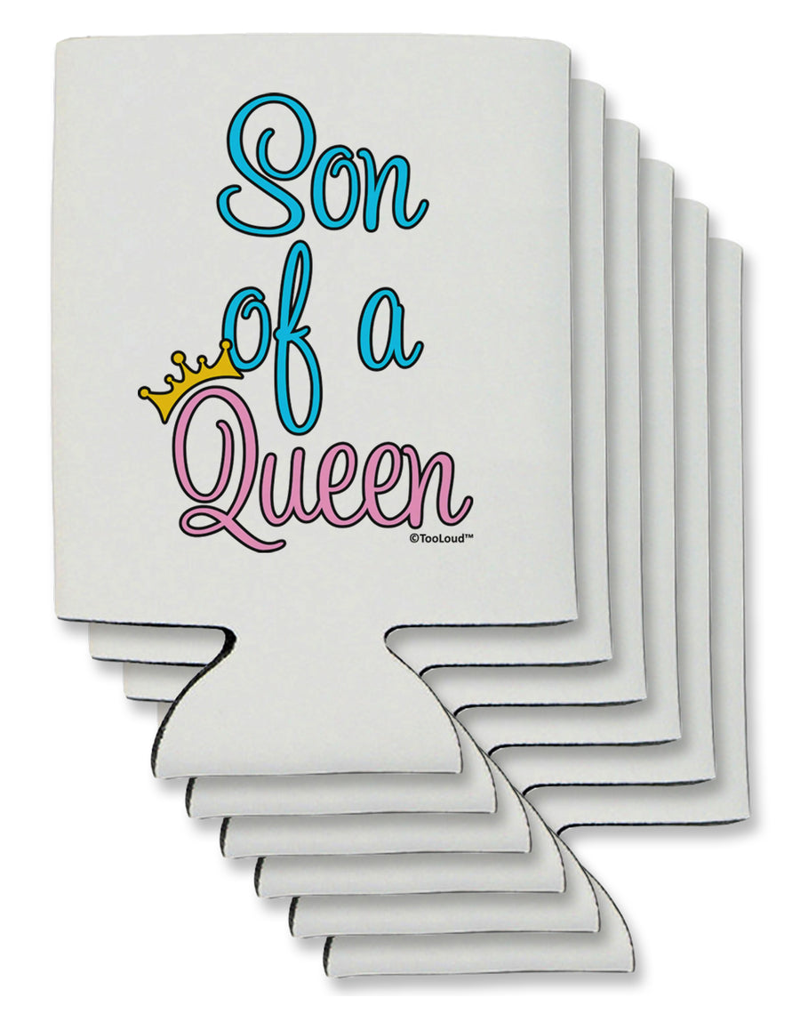 Son of a Queen - Matching Mom and Son Design Can / Bottle Insulator Coolers by TooLoud-Can Coolie-TooLoud-1-Davson Sales