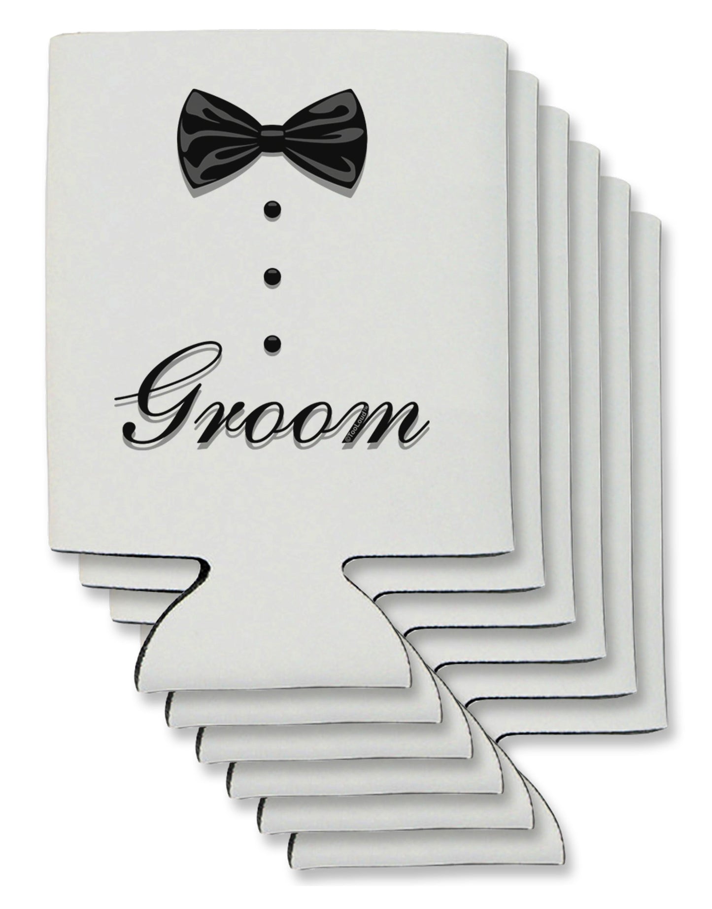Tuxedo - Groom Can / Bottle Insulator Coolers-Can Coolie-TooLoud-6-Davson Sales