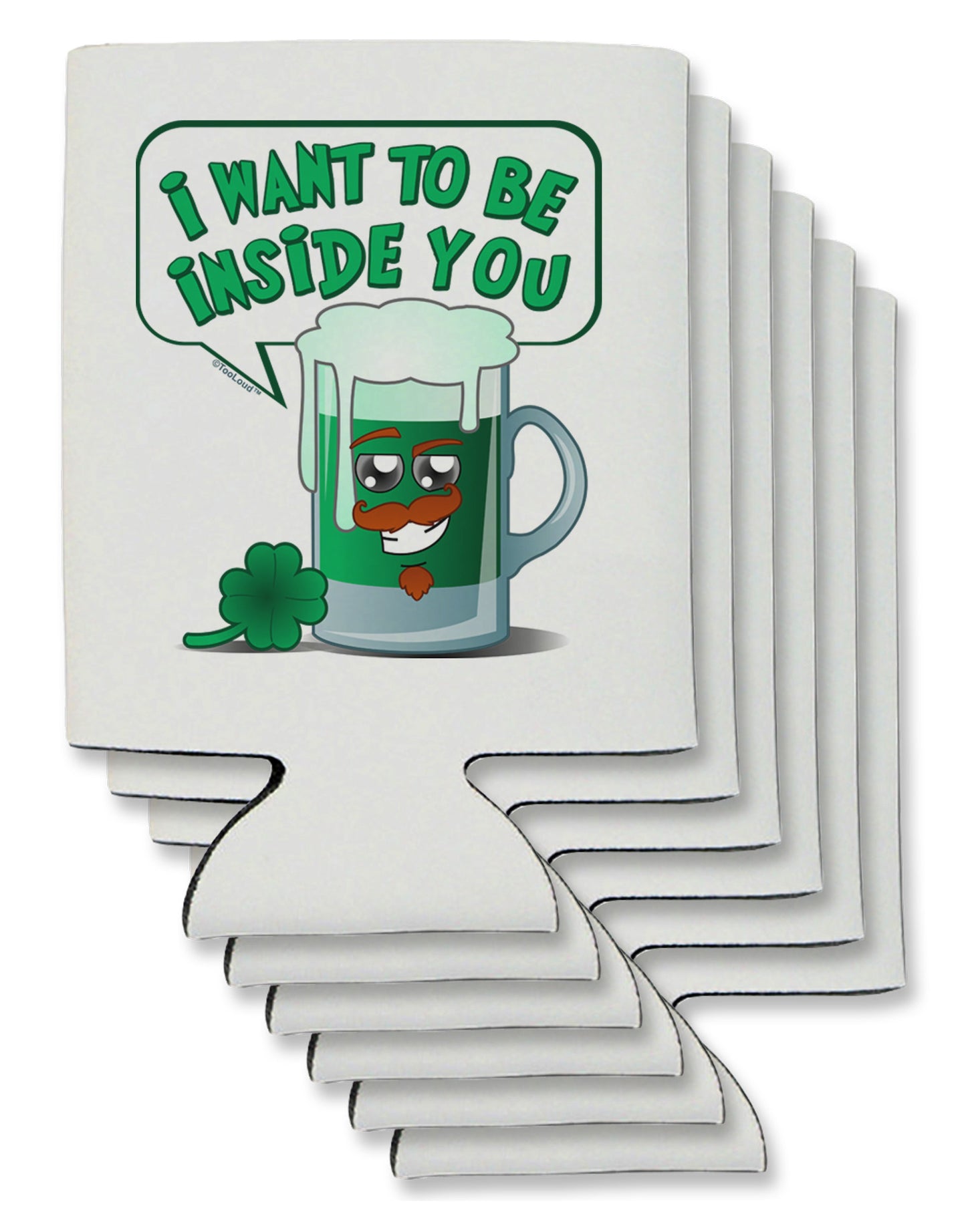 Green Beer - Inside You Can / Bottle Insulator Coolers-Can Coolie-TooLoud-6-Davson Sales