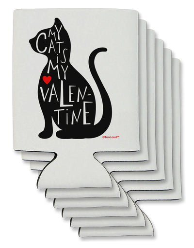 My Cat Is My Valentine Can / Bottle Insulator Coolers by TooLoud-Can Coolie-TooLoud-6-Davson Sales