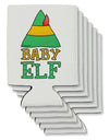 Matching Christmas Design - Elf Family - Baby Elf Can / Bottle Insulator Coolers by TooLoud-Can Coolie-TooLoud-6-Davson Sales