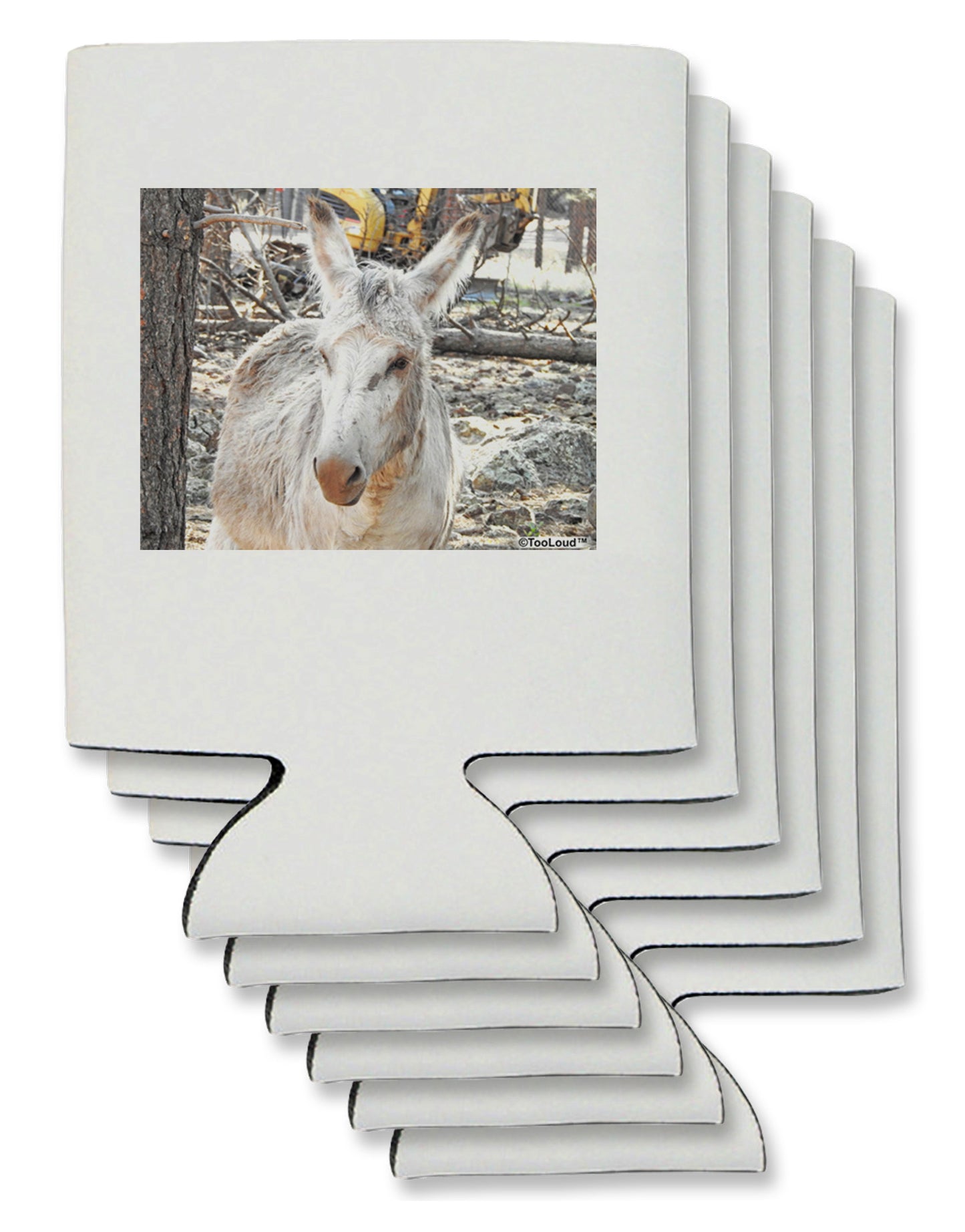Troubled Burro Can / Bottle Insulator Coolers-Can Coolie-TooLoud-6-Davson Sales
