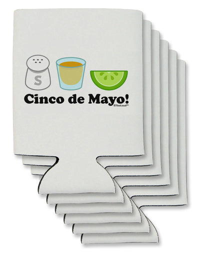 Cinco de Mayo Design - Salt Tequila Lime Can / Bottle Insulator Coolers by TooLoud-Can Coolie-TooLoud-6-Davson Sales