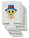 Cute Pixel Scarecrow Can / Bottle Insulator Coolers-Can Coolie-TooLoud-6 Pieces-Davson Sales