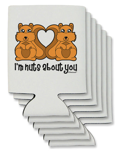 Cute Squirrels - I'm Nuts About You Can / Bottle Insulator Coolers by TooLoud-Can Coolie-TooLoud-6-Davson Sales