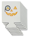 Monocle Jack-o-Lantern Color Can / Bottle Insulator Coolers-Can Coolie-TooLoud-6 Pieces-Davson Sales