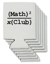 Math Club Can / Bottle Insulator Coolers by TooLoud-Can Coolie-TooLoud-6-Davson Sales