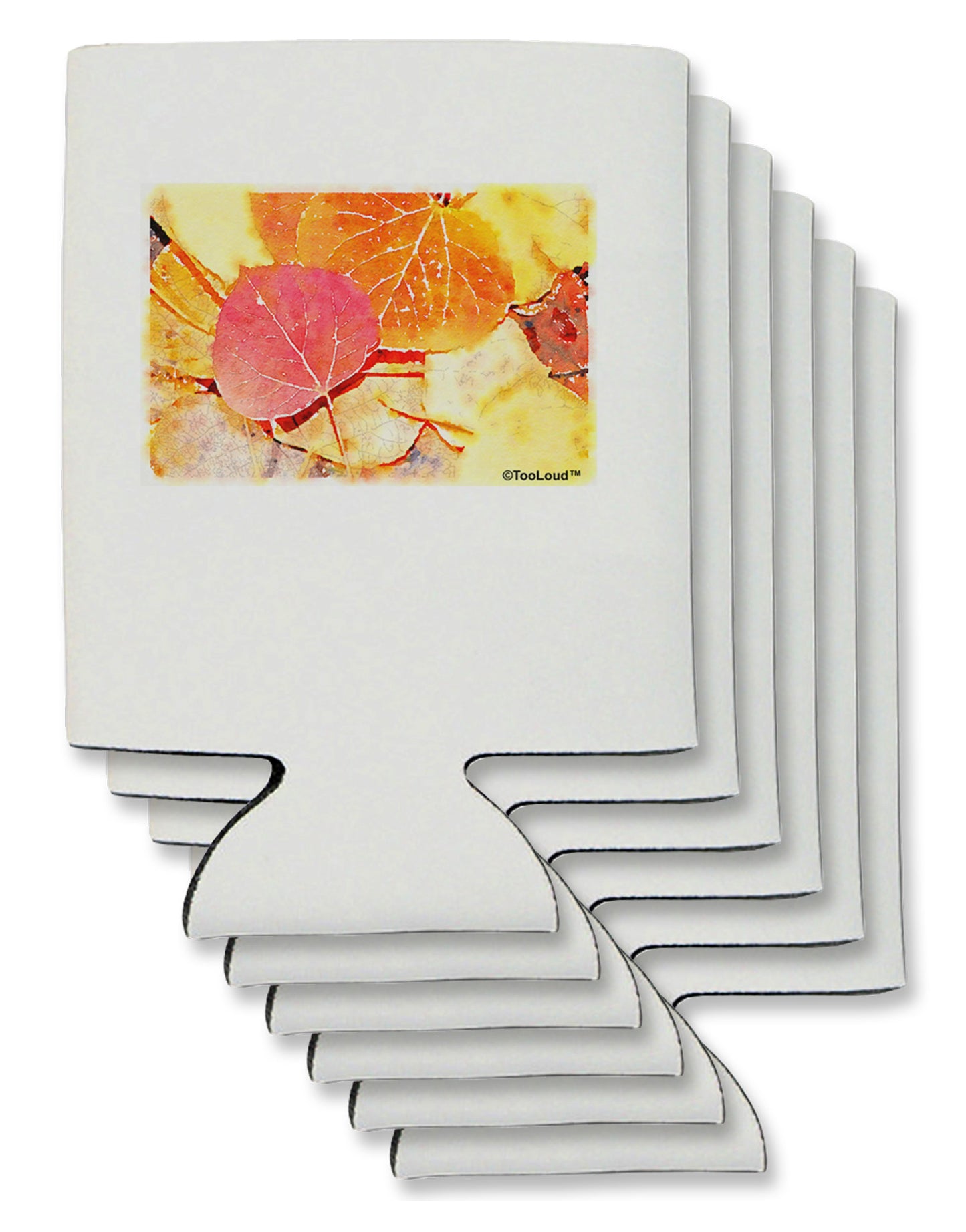 Colorado - Autumn WaterColor Can / Bottle Insulator Coolers-Can Coolie-TooLoud-6-Davson Sales