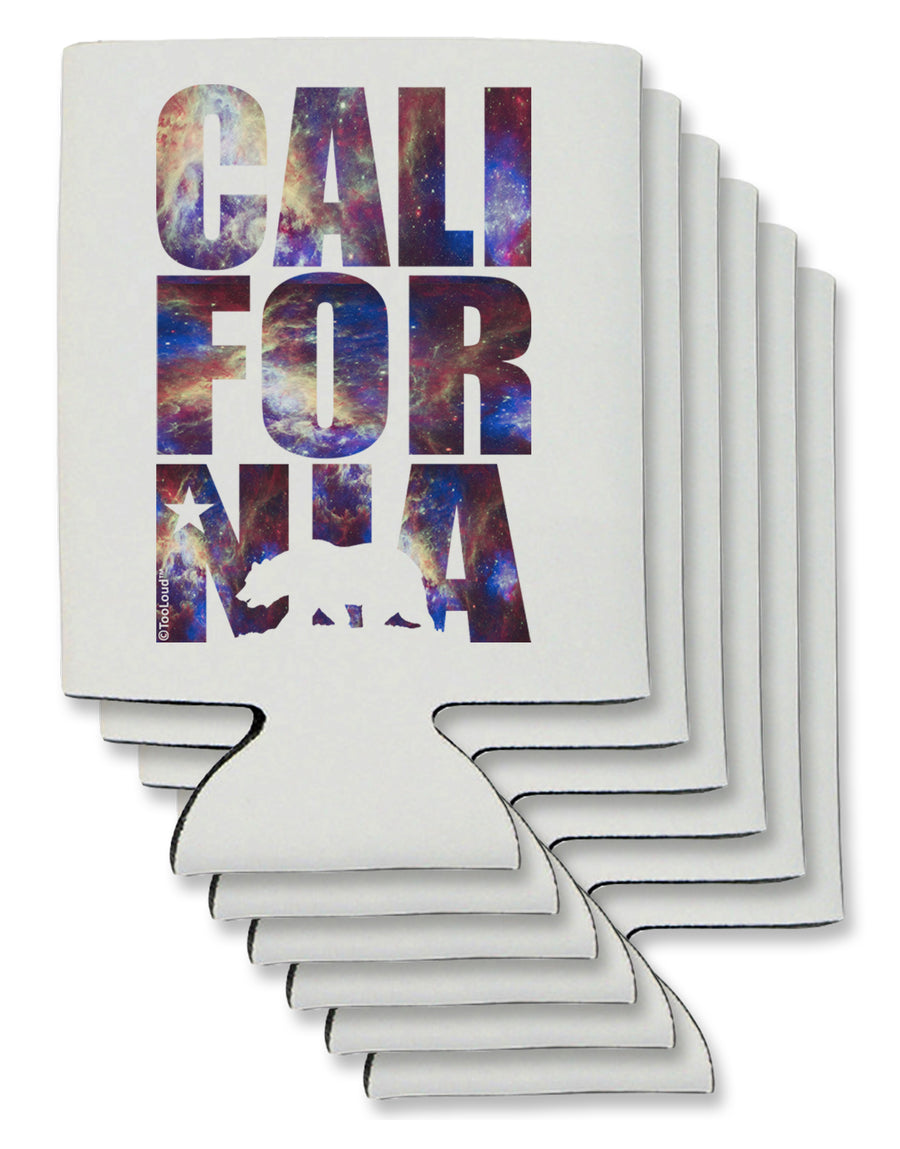 California Republic Design - Space Nebula Print Can / Bottle Insulator Coolers by TooLoud-Can Coolie-TooLoud-1-Davson Sales