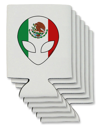 Mexican Flag Extraterrestrial Can / Bottle Insulator Coolers by TooLoud-Can Coolie-TooLoud-6-Davson Sales