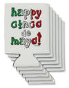 Happy Cinco de Mayo - Cactus Design Can / Bottle Insulator Coolers by TooLoud-Can Coolie-TooLoud-6-Davson Sales