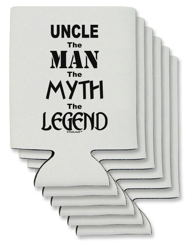 Uncle The Man The Myth The Legend Can / Bottle Insulator Coolers by TooLoud-Can Coolie-TooLoud-6-Davson Sales