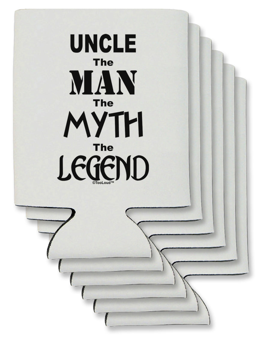 Uncle The Man The Myth The Legend Can / Bottle Insulator Coolers by TooLoud-Can Coolie-TooLoud-1-Davson Sales