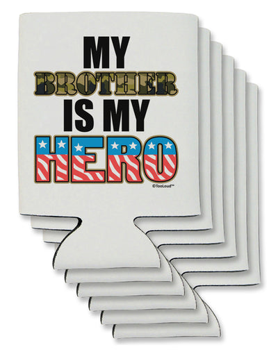 My Brother is My Hero - Armed Forces Can / Bottle Insulator Coolers by TooLoud-Can Coolie-TooLoud-6-Davson Sales